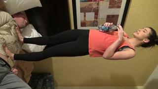 Nikki next foot slave feet worship trampling smelling fetish ...