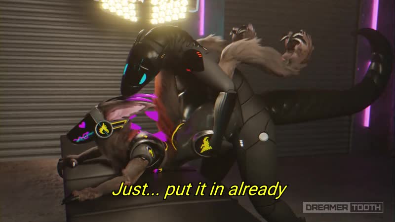 Porn sex synth fucks tight protogen girl's pussy twice creampie dreamertooth