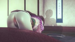 Mitsuri kanroji x tanjiro kamado paizuri; doggystyle; thicc; 3d ...