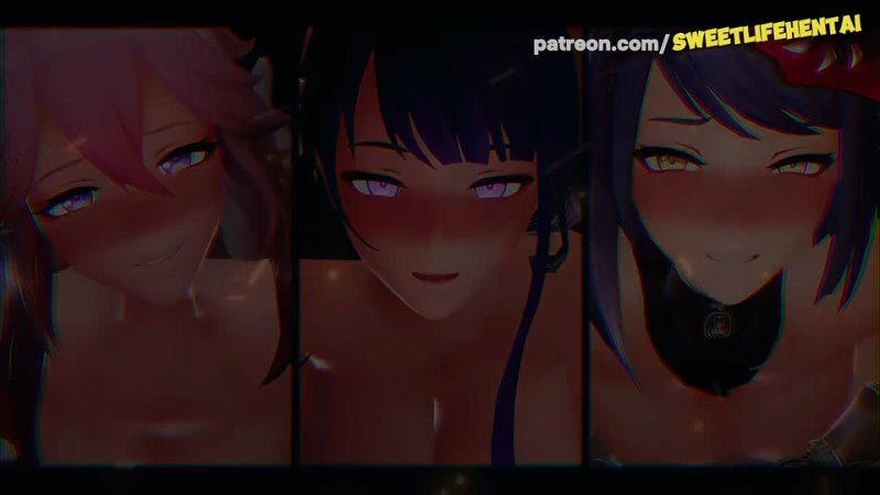Genshin impact fertilization of inazuma girls оплодотворение девушек инадзумы порно хентай porno hentai
