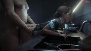 Detroit become human kara by fugtrup [ sfm nsfw 3d r34 blender ...
